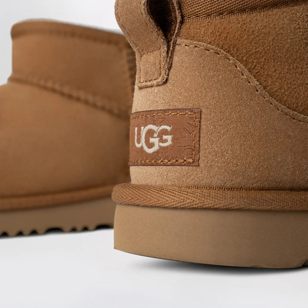UGG - Classic Ultra Mini chestnut boot Brand Shoes