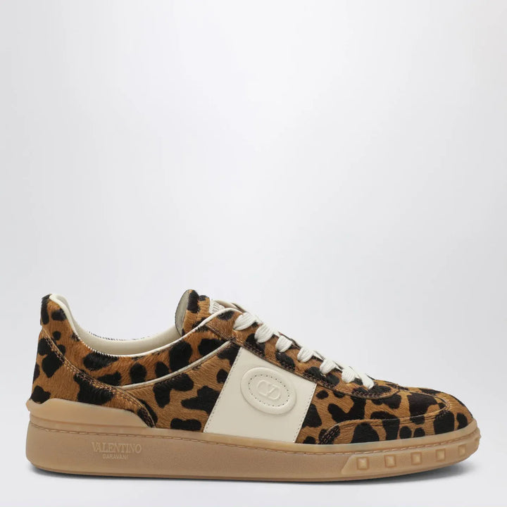 Valentino Garavani - Upvillage Sneakers in pony-effect calfskin Brand Shoes 37 IT