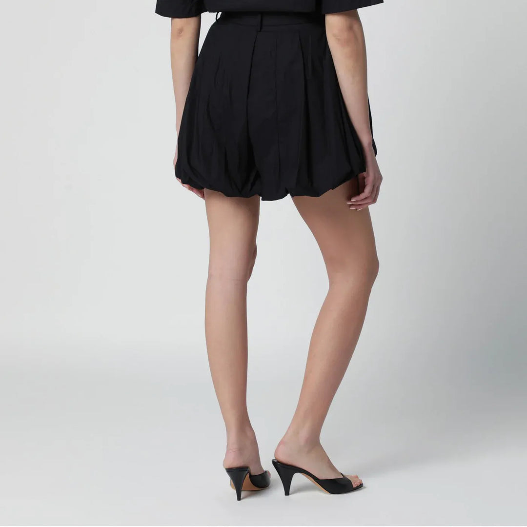 TheLatest - Black Dafne Shorts Brand Shorts
