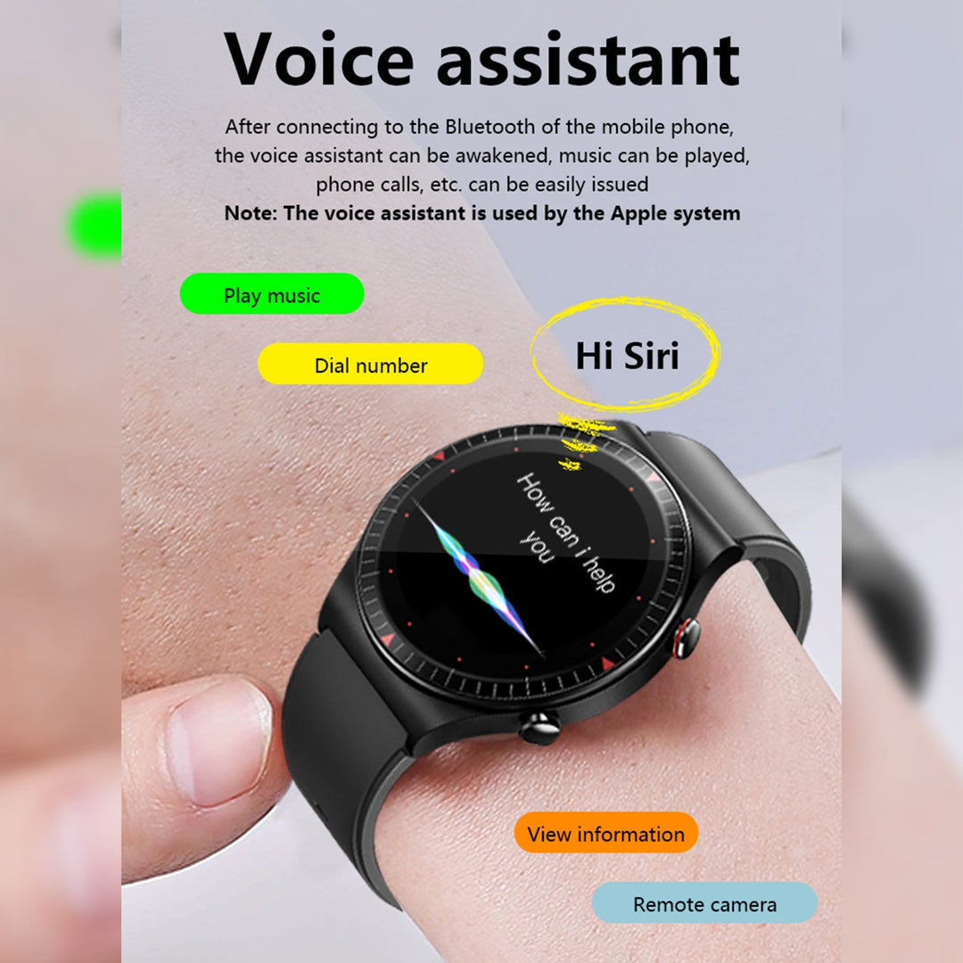 Italian Luxury Group Smart Watches Fashion Smartwatch Voice Assistance Recording Make and Receive calls Voice Assistant Brand