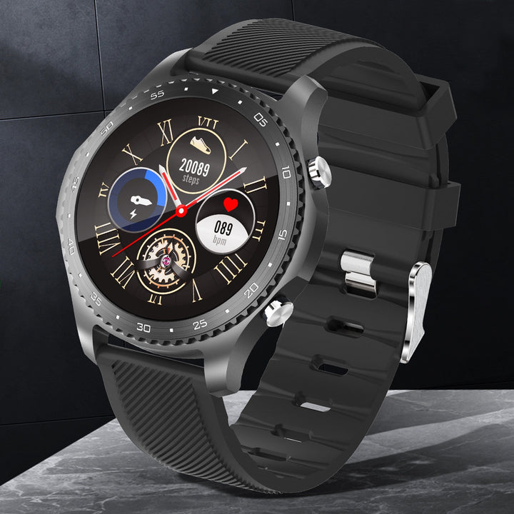 Italian Luxury Group Smart Watches Steel Black Luxury Navy Seals Business Sport Health Monitoring Smartwatch Bloutooth Calls Body Temperature Luxury Navy Seals Business Sport Health Monitoring Smartwatch Bluetooth Calls Body Temperature Brand