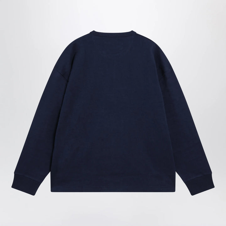 Polo Ralph Lauren - Navy cotton Relaxed-Fit crewneck sweatshirt Brand Sweatshirt