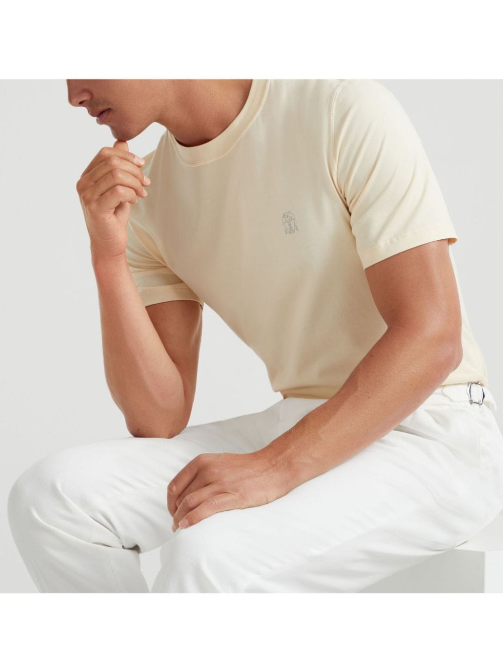 Brunello Cucinelli Topwear XXL Brunello Cucinelli T-shirts and Polos Beige Brunello Cucinelli T-shirts and Polos Beige Brand