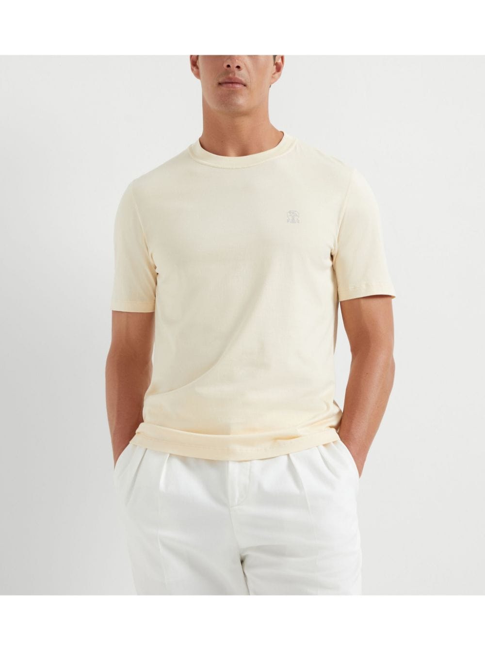 Brunello Cucinelli Topwear XXL Brunello Cucinelli T-shirts and Polos Beige Brunello Cucinelli T-shirts and Polos Beige Brand