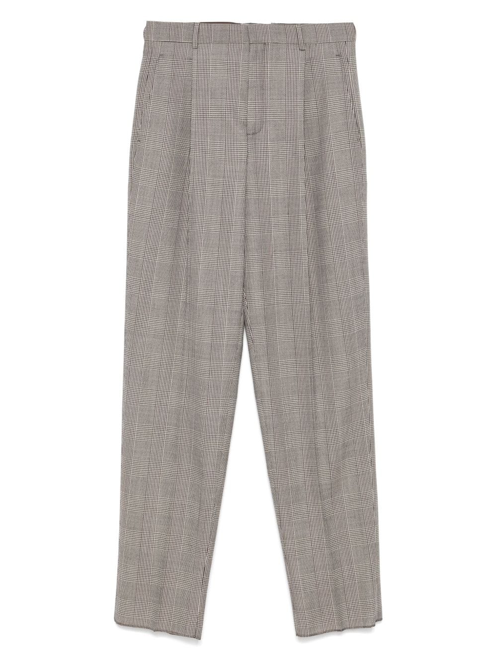 Saint Laurent Trousers 46 Saint Laurent Trousers Brown Saint Laurent Brown Pleated Trousers – Tailored Fit Brand