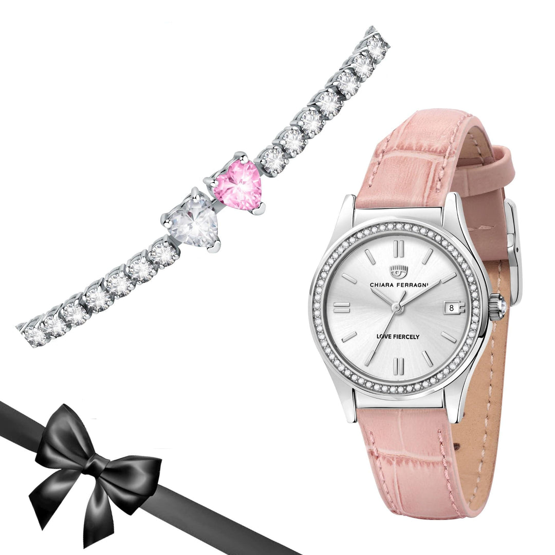 Chiara Ferragni Watch Chiara Ferragni Bracelet & Watch Pink Set 1 Brand