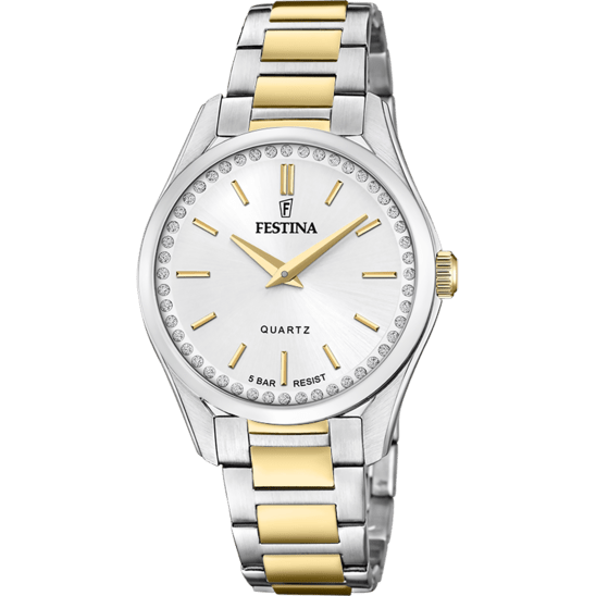 Festina Watch Festina Woman's Silver Watch F20619/1 Brand