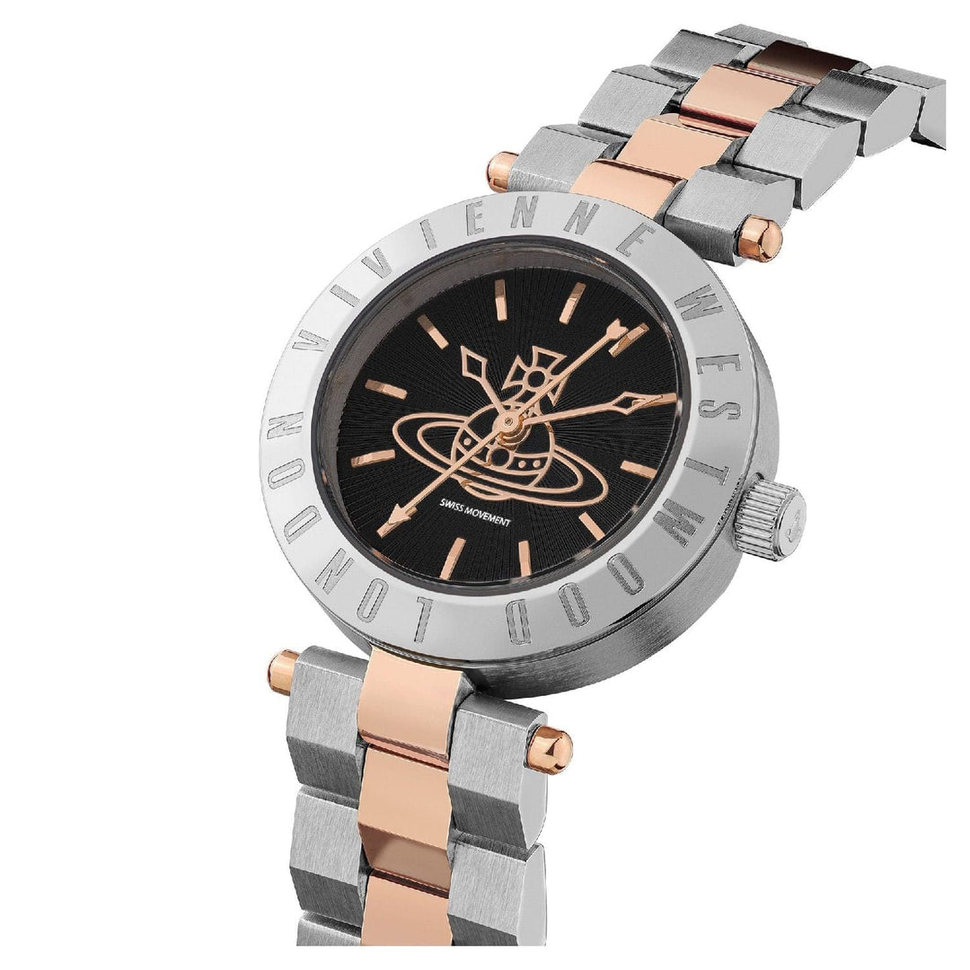 Vivienne Westwood Watch Vivienne Westwood Westbourne Orb Watch Black Dial Vivienne Westwood Women's Watch I Westbourne Orb Black Dial I Silver  Brand