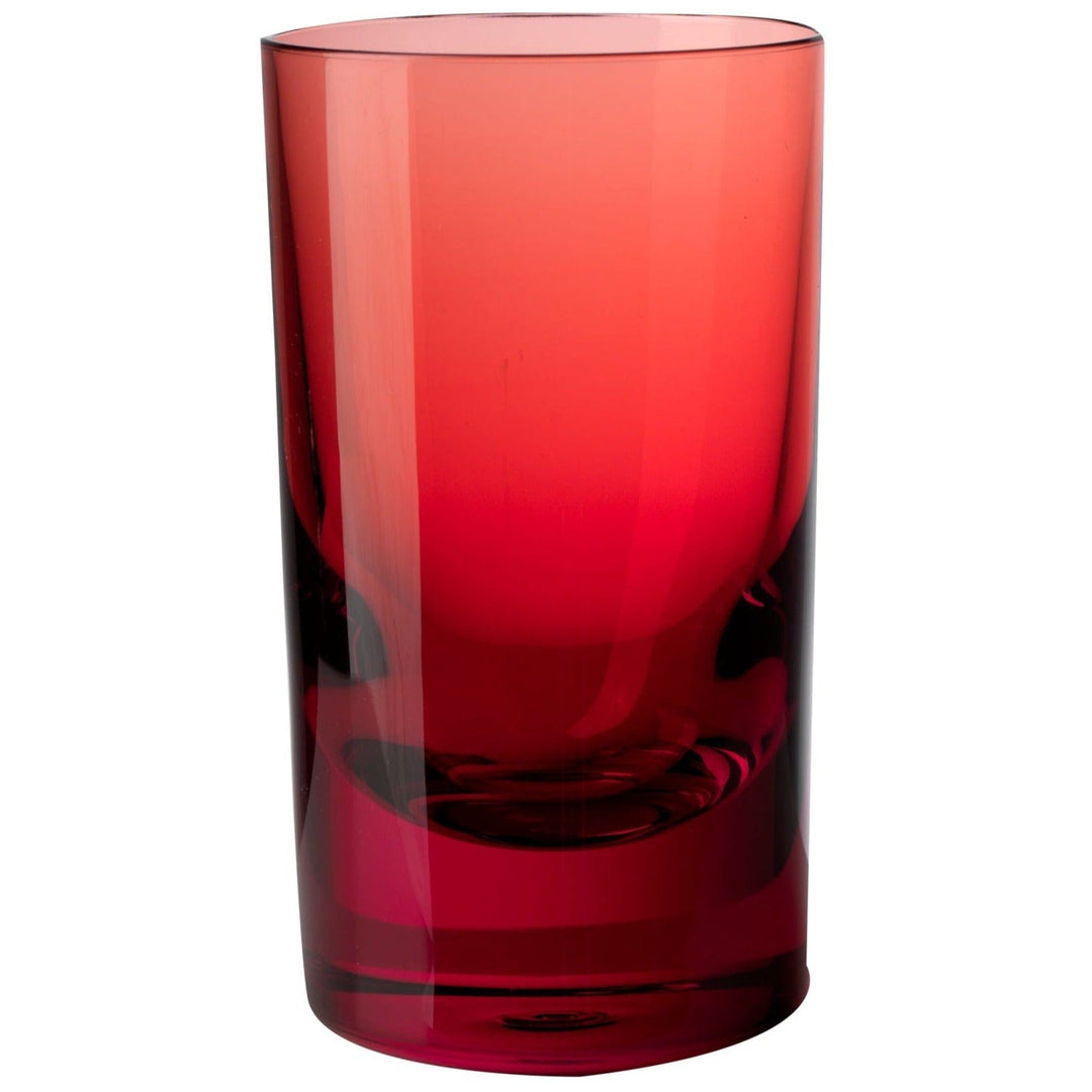 Mario Luca Giusti Whiskey Tumbler Mario Luca Giusti Set of 3 Whiskey Tumbler Red Brand