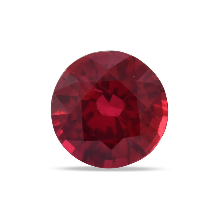 1.58 Carat Red MOZAMBICAN Round Ruby CD