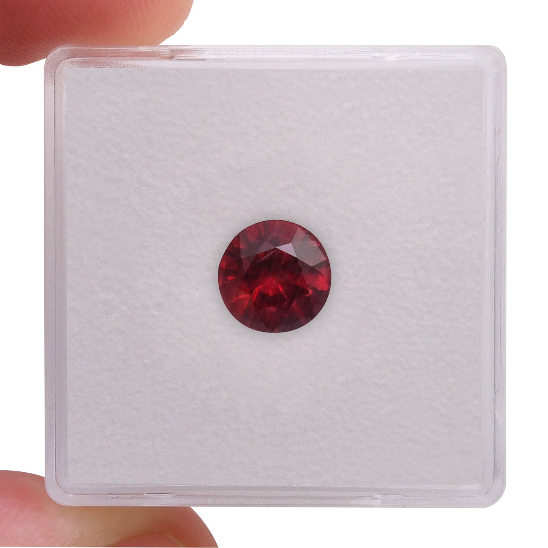 1.58 Carat Red MOZAMBICAN Round Ruby CD