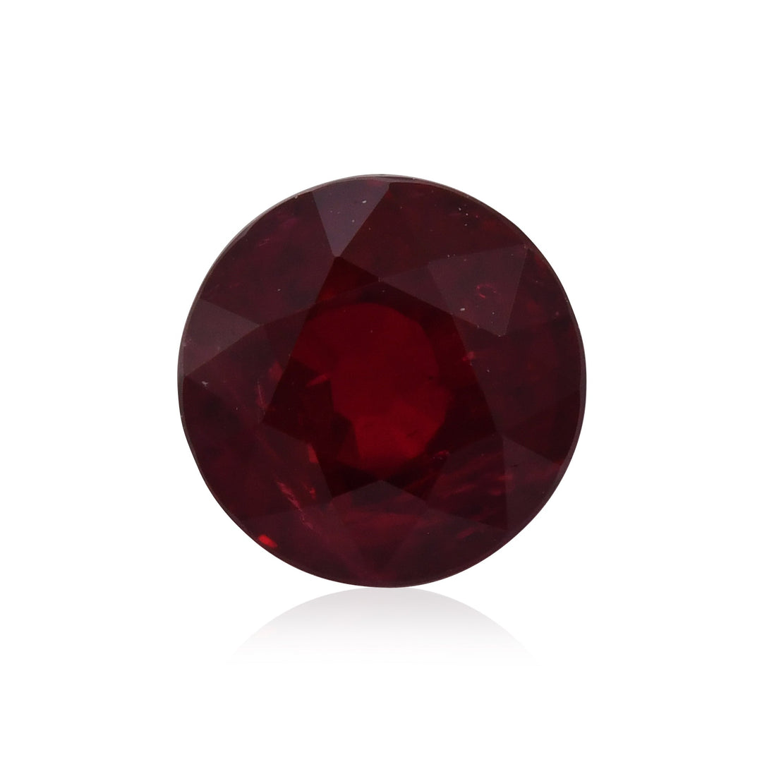 2.55 Carat Red MADAGASCAR Round Ruby CD
