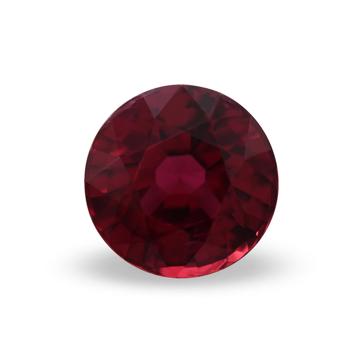 1.64 Carat Red MOZAMBICAN Round Ruby GIA