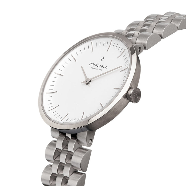 Nordgreen Infinity 32mm Women's Silver Dress Watch